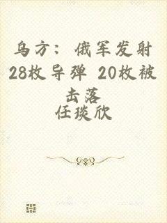 乌方：俄军发射28枚导弹 20枚被击落
